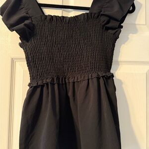SHEIN Elegant Black Dress